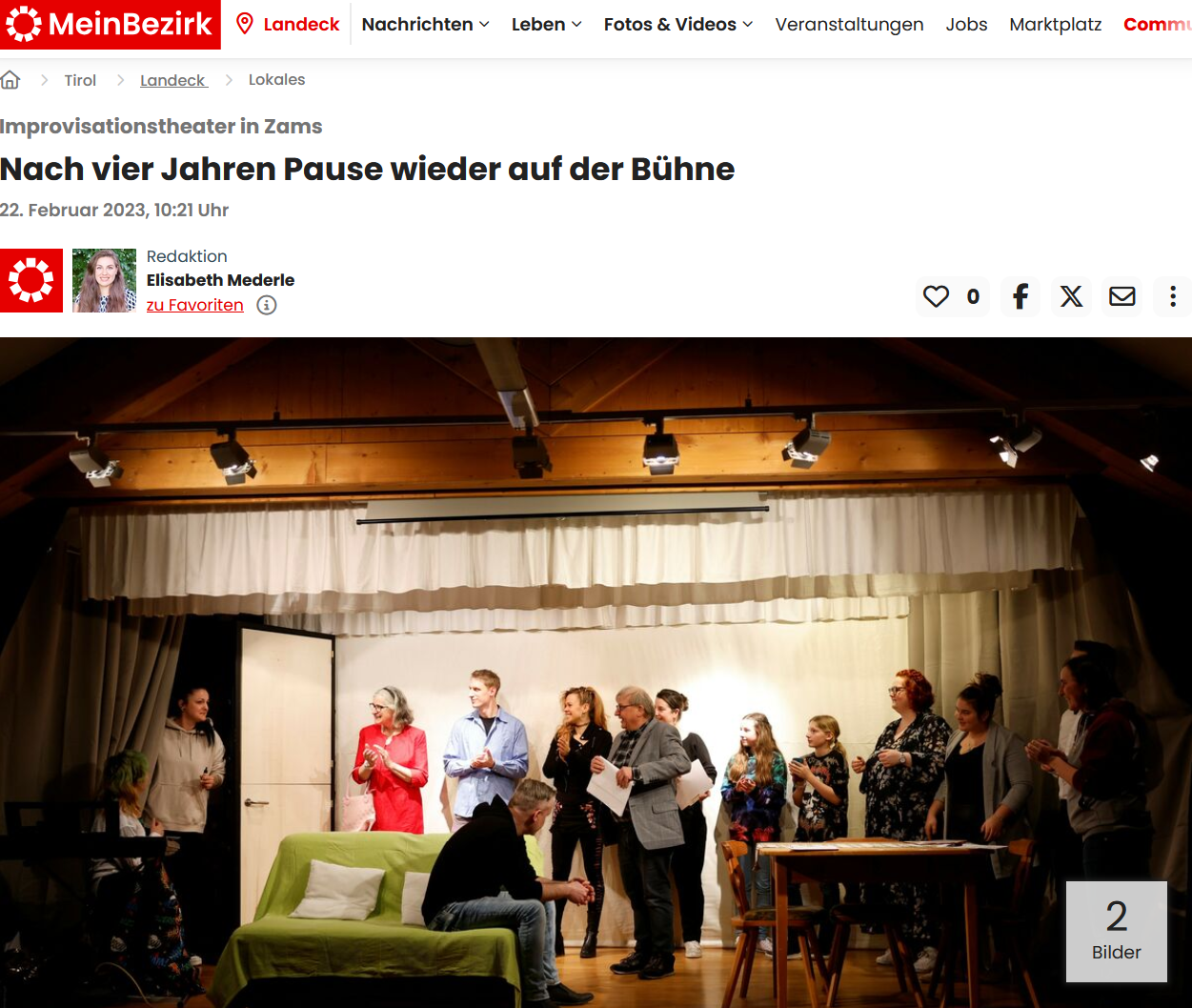 Bühne Zams